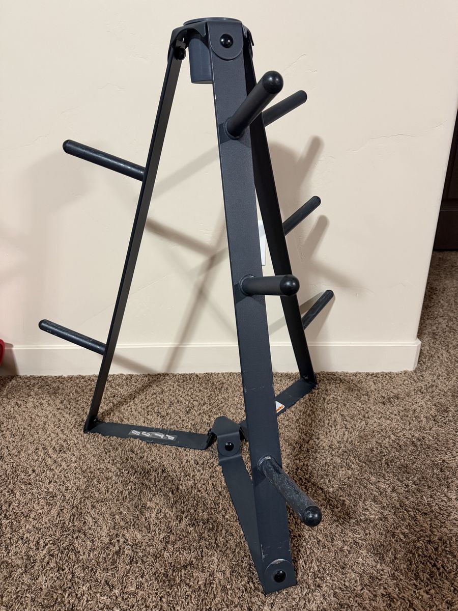 weight plate storage rack
