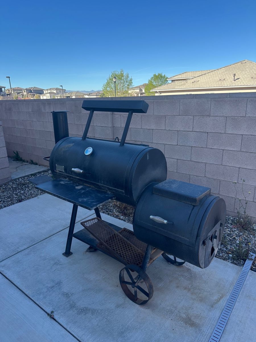 35" Offset Smoker (Loaded with Counterweight)