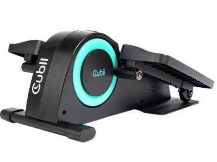 Cubii Jr. F3A2AQUBASE Seated Elliptical with Built-in Display Monitor and Mat 1397233  #107241