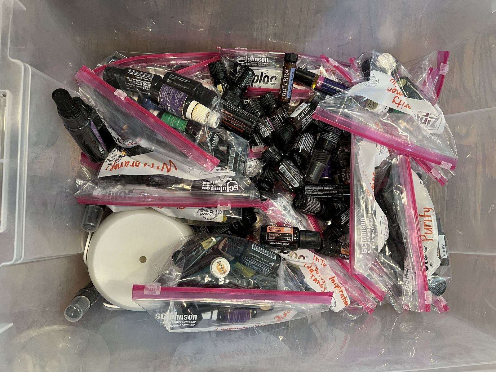 Huge doTERRA & Young Living Essential Oil Collection – 100+ Bottles & Kits
