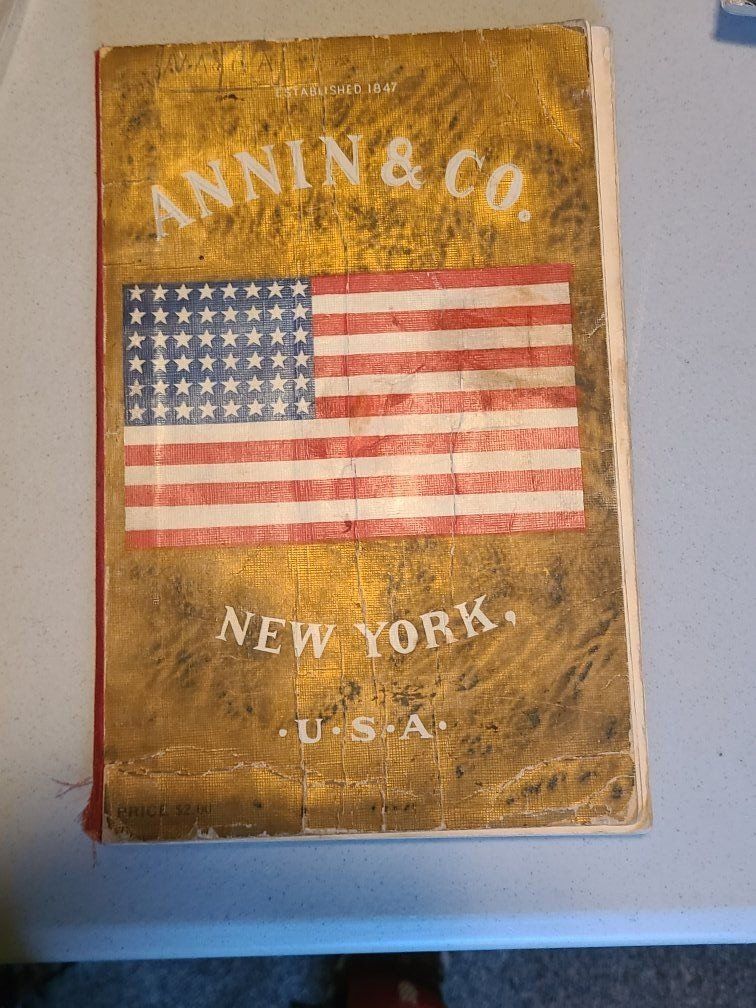 Antique Annin & Co. Defenders Of The Flag Catalog / Book New York USA