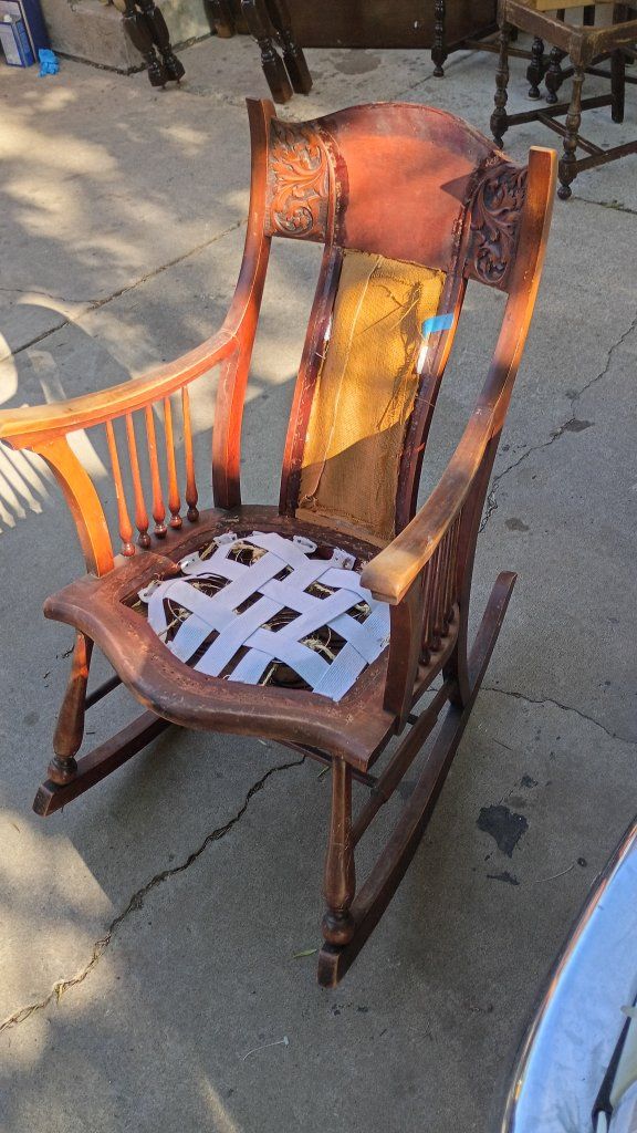 vintage rocking chair