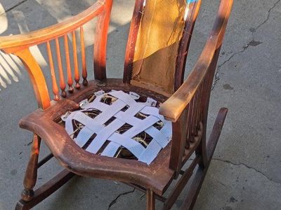 vintage rocking chair