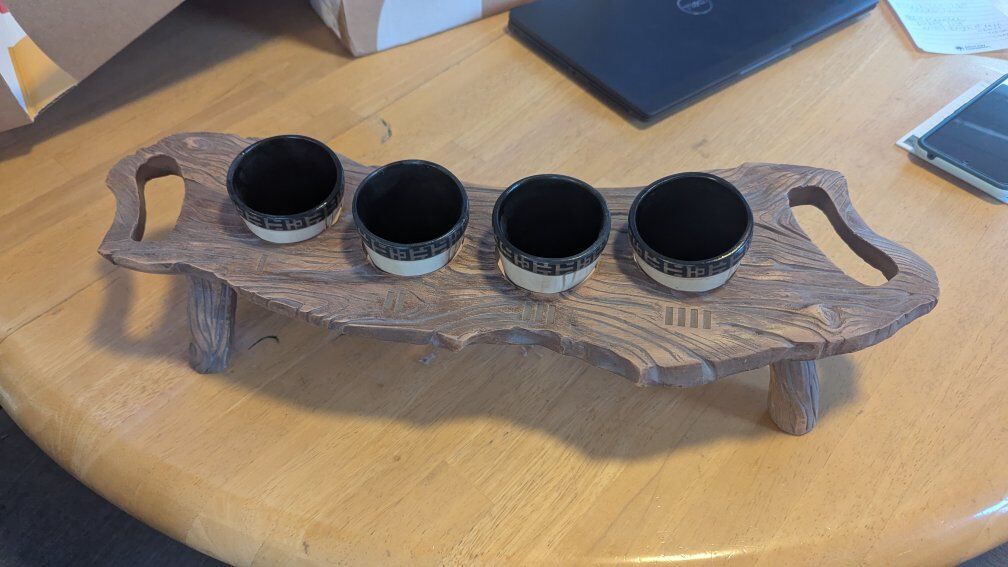 Oga's Cantina Rancor Tooth Beer Flight