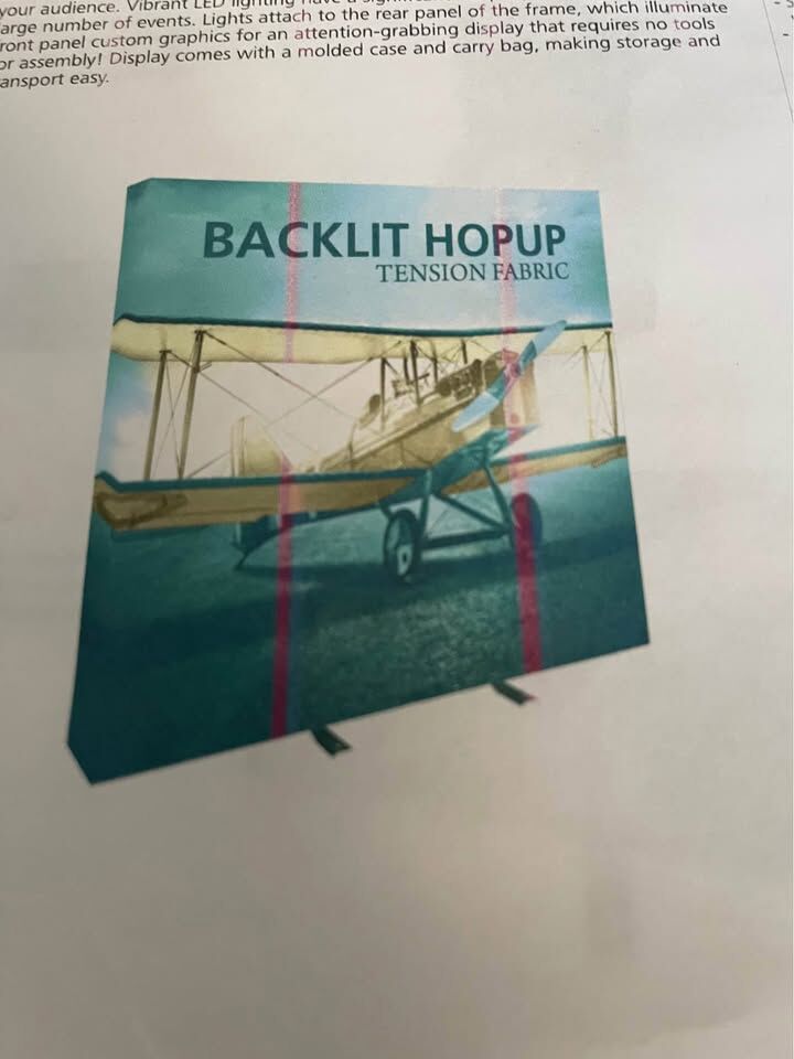 Hopup 3x3 backlit 7.5 feet