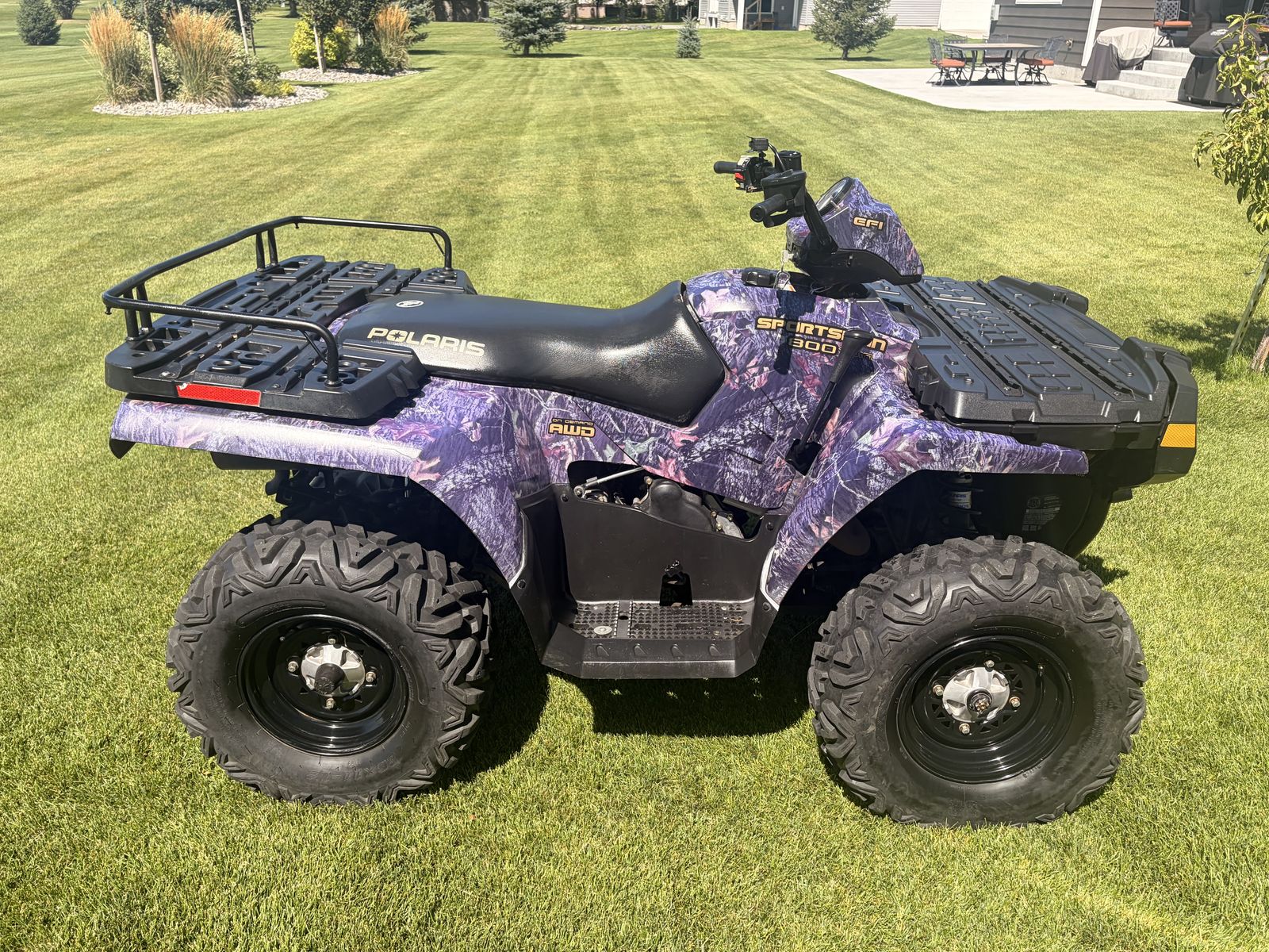 2007 Polaris Sportsman EFI Twin.  