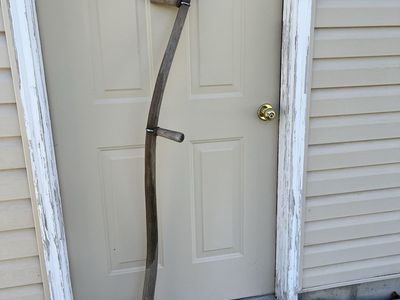 Hay Scythe/Sickle with A Long Wooden Handle and Long Blade-Wall Art-Grim Reaper