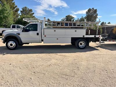 2008 Ford F-550 Utility Box Clean Needs Repair