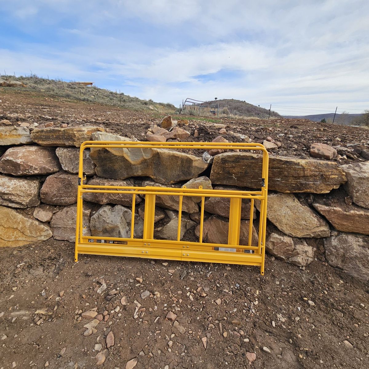 Metal Tech Handrails for Scaffolding