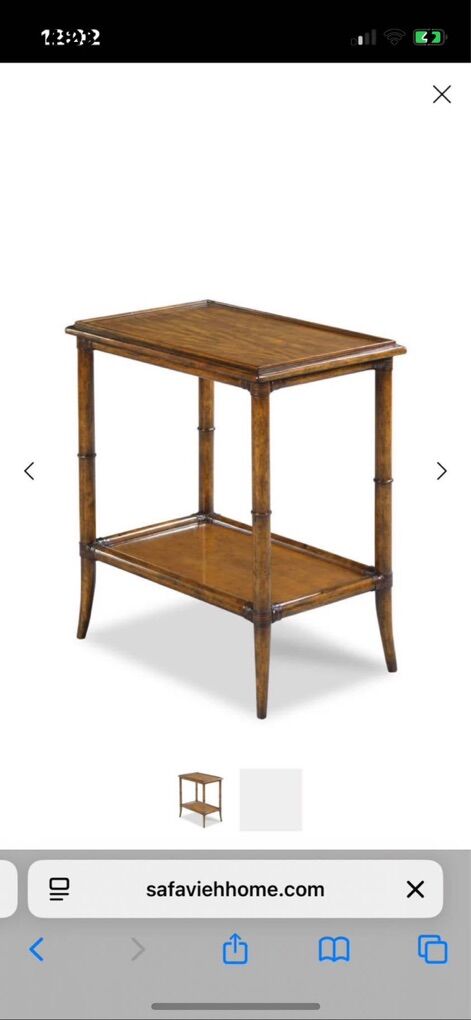 NIB Linwood Drink Table Woodbridge Furniture