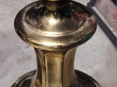 1960"s solid brass Lamps (pair)