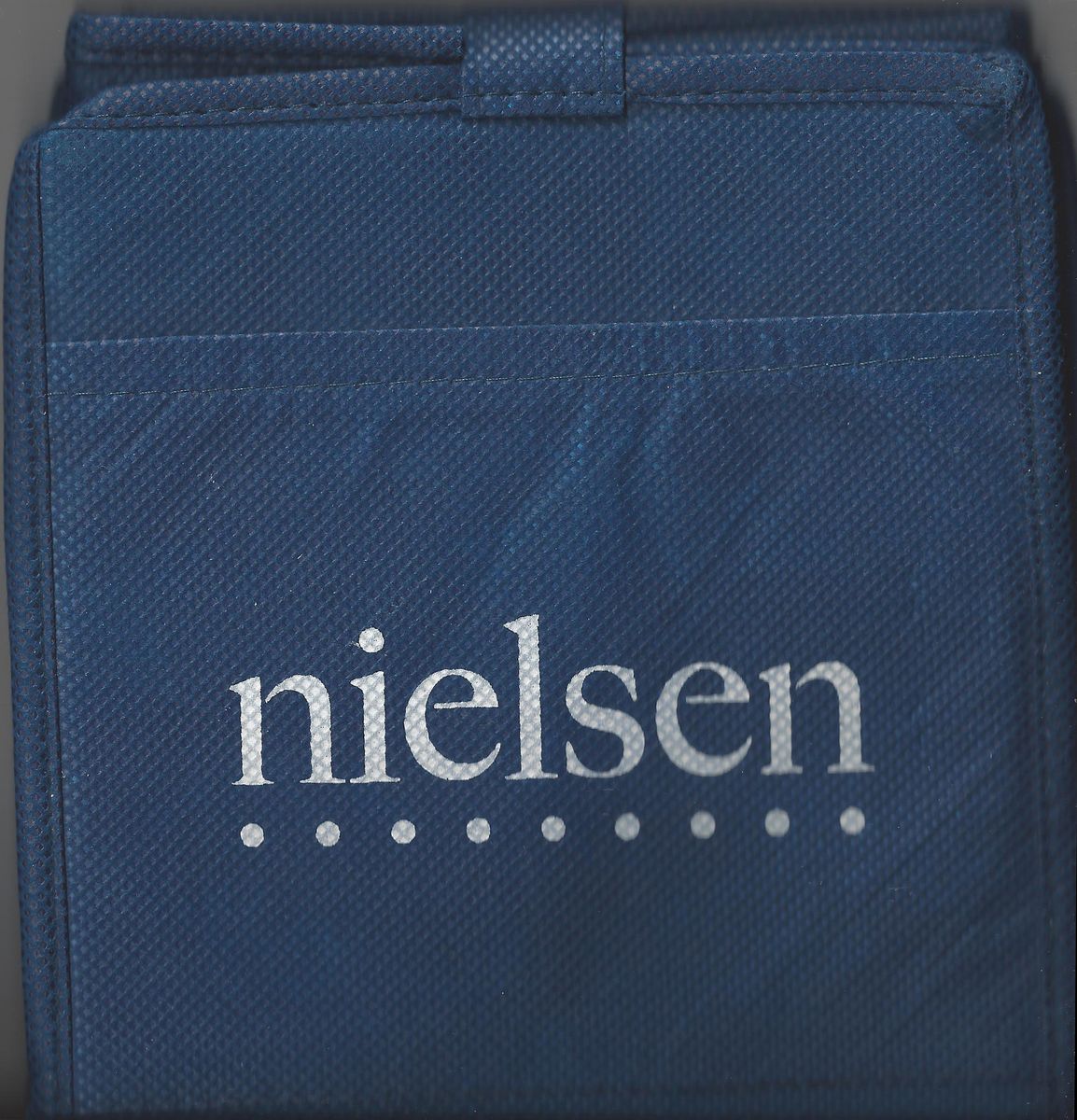Nielsen Rating Foldable Insulated Shopping Bag 14x16x6 Washable Reusable Bag