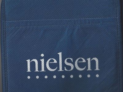 Nielsen Rating Foldable Insulated Shopping Bag 14x16x6 Washable Reusable Bag