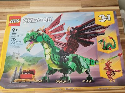New sealed 3 in 1 dragon set-box is a little messed up