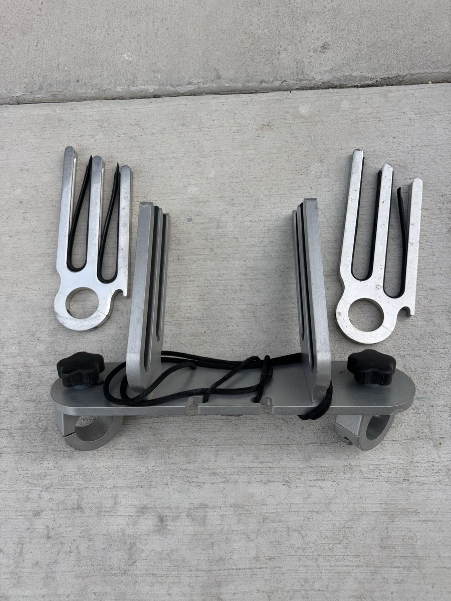 Wakeboard Tower Rack Mount Aluminum Holder for 2 Boards - Boat Water Sports Gear