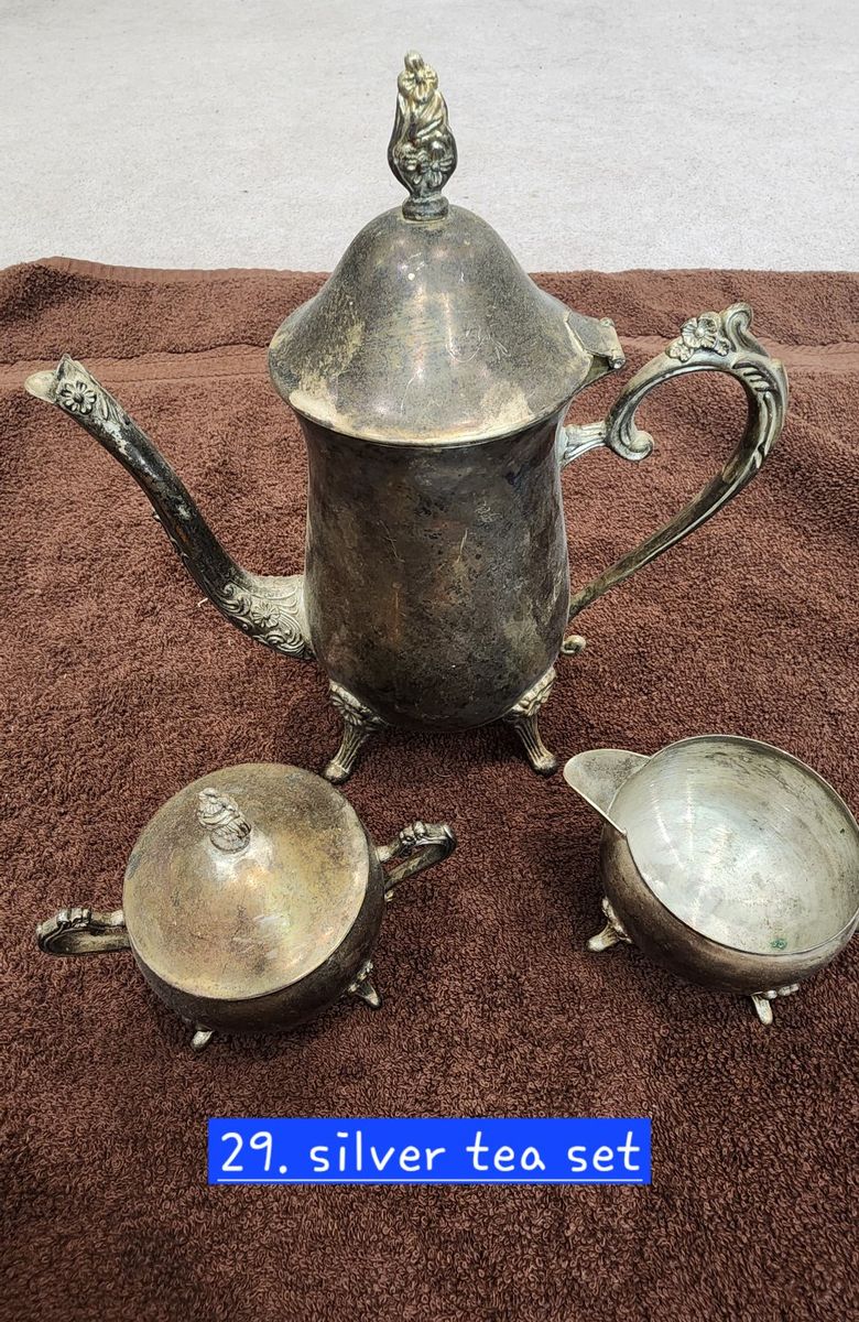 Vintage Silver Tea Set