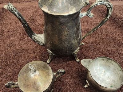 Vintage Silver Tea Set