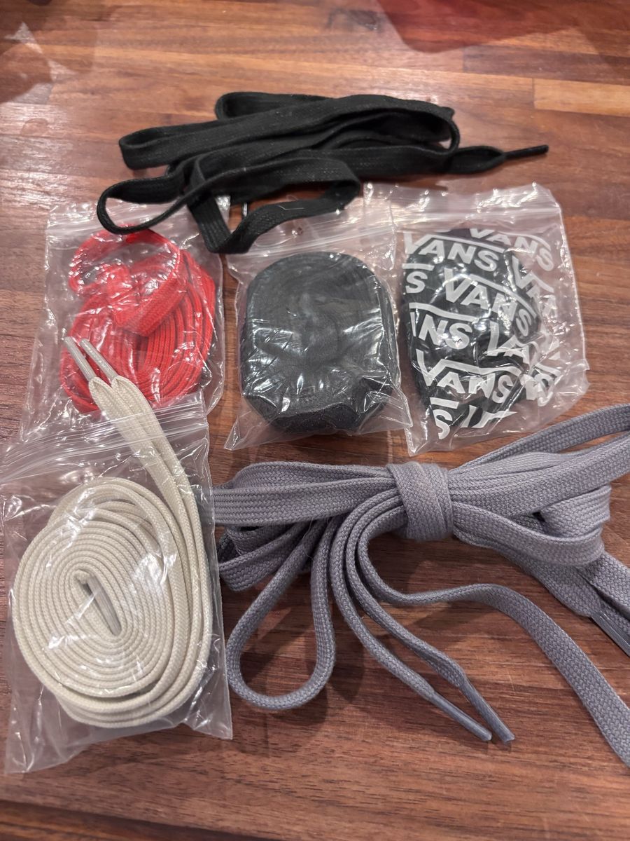 Assorted New Shoelaces For Mens Nike, Adidas and Vans