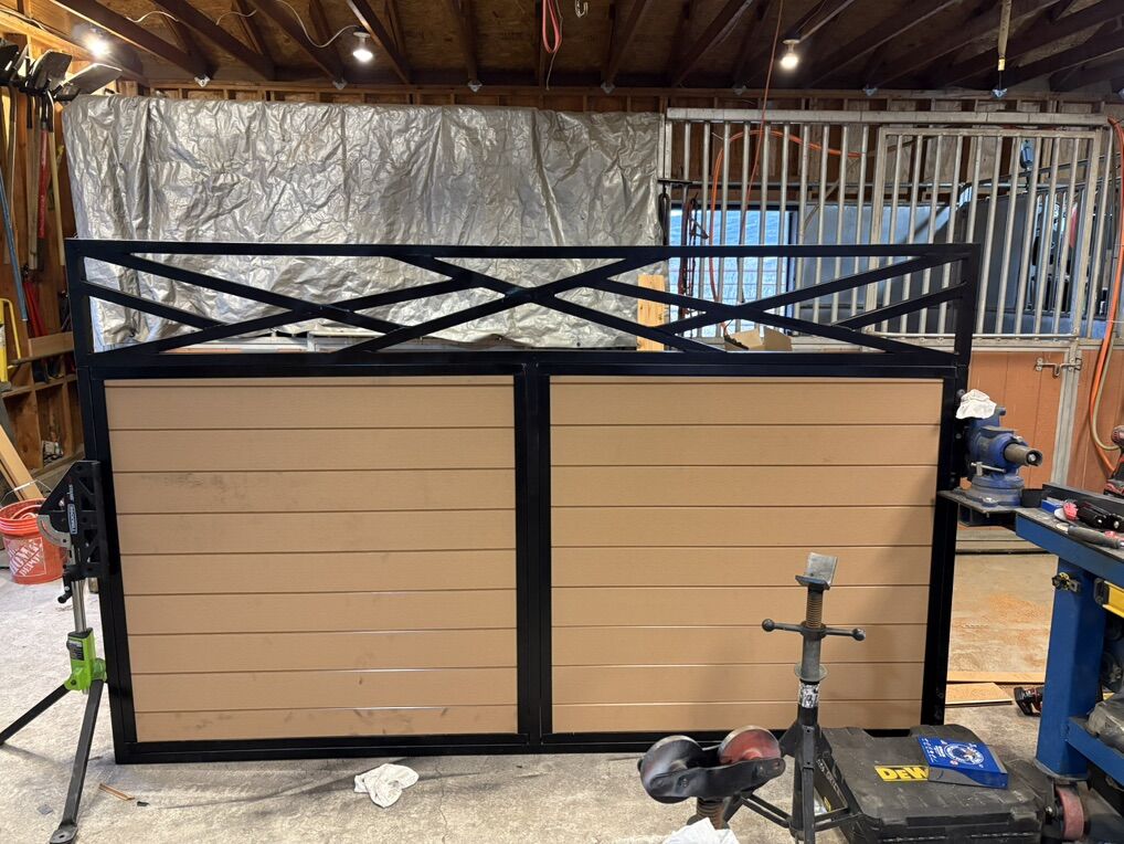 Customizable Steel Channel Gates (FREE INSTALL)