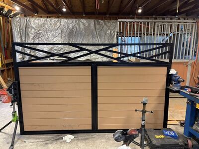 Customizable Steel Channel Gates (FREE INSTALL)