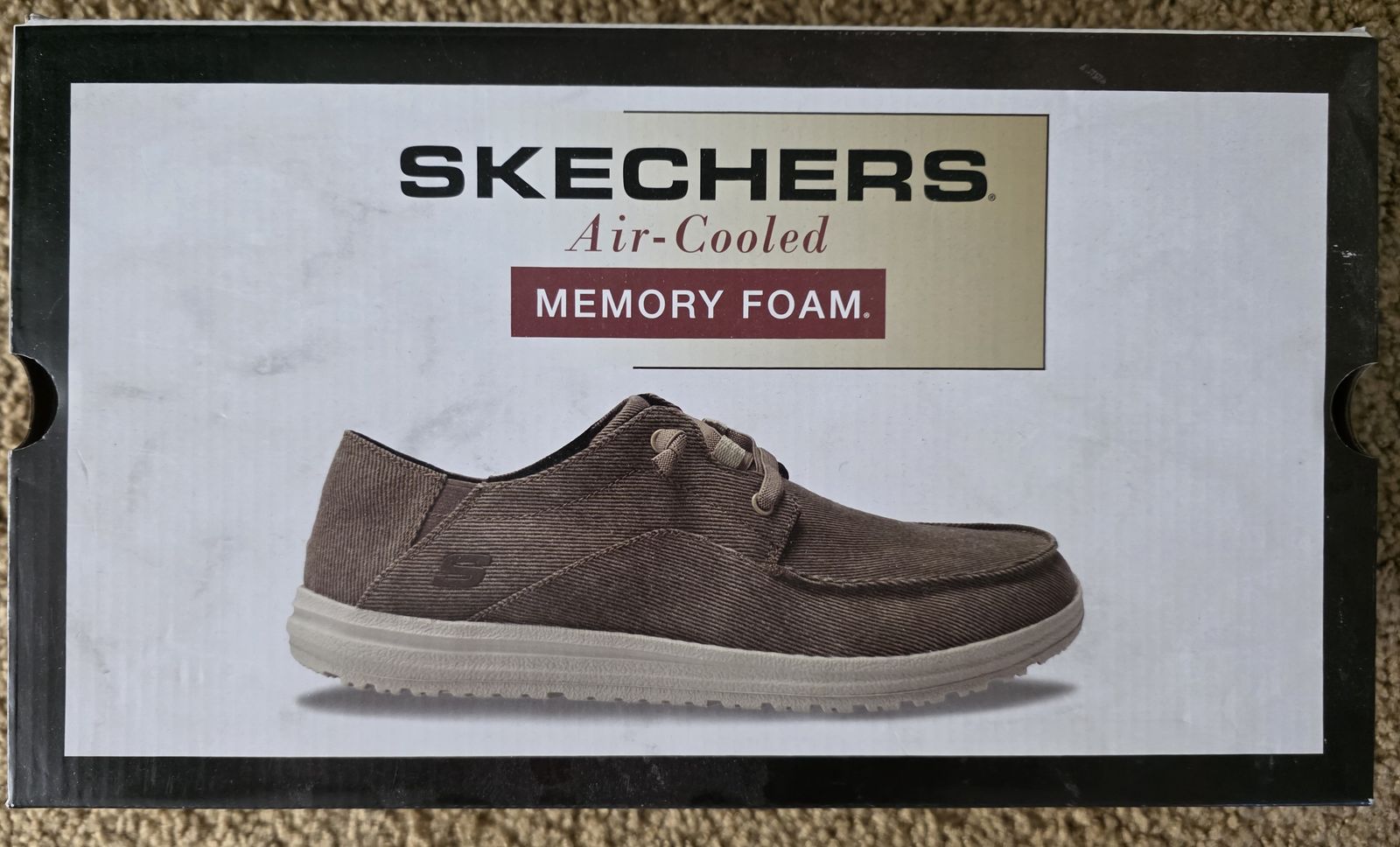 Skechers Relaxed Fit Air-Cooled Memory Foam Shoes Size 10.5
