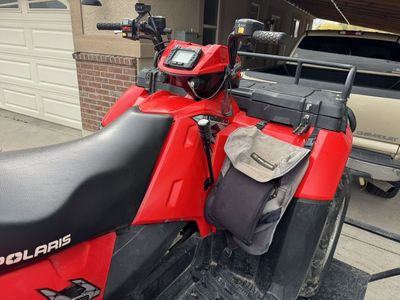 Polaris Sportsman With Trailer