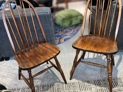 Antique Bow-backed Windsor Chairs