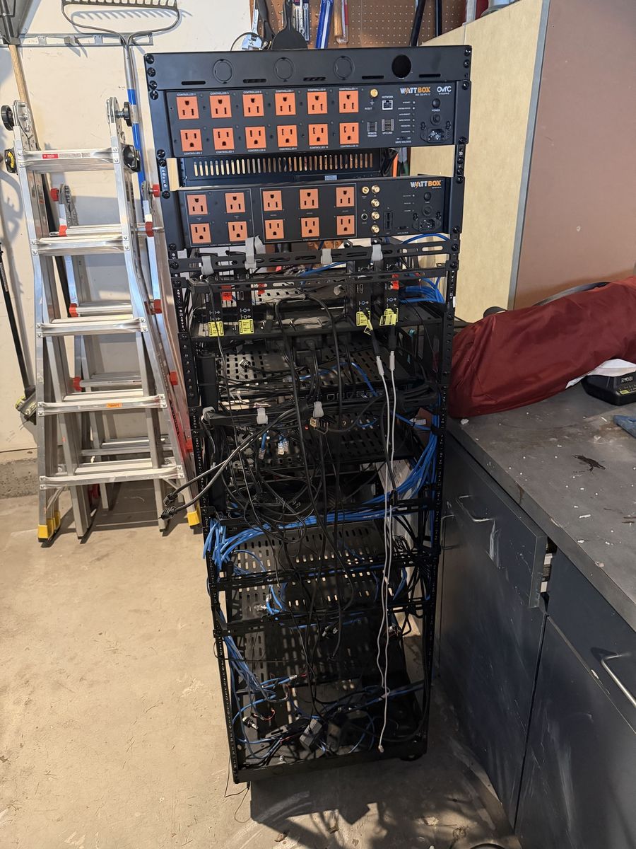 WattBox Smart PDU Power Rack / Network Server Enclosure -
