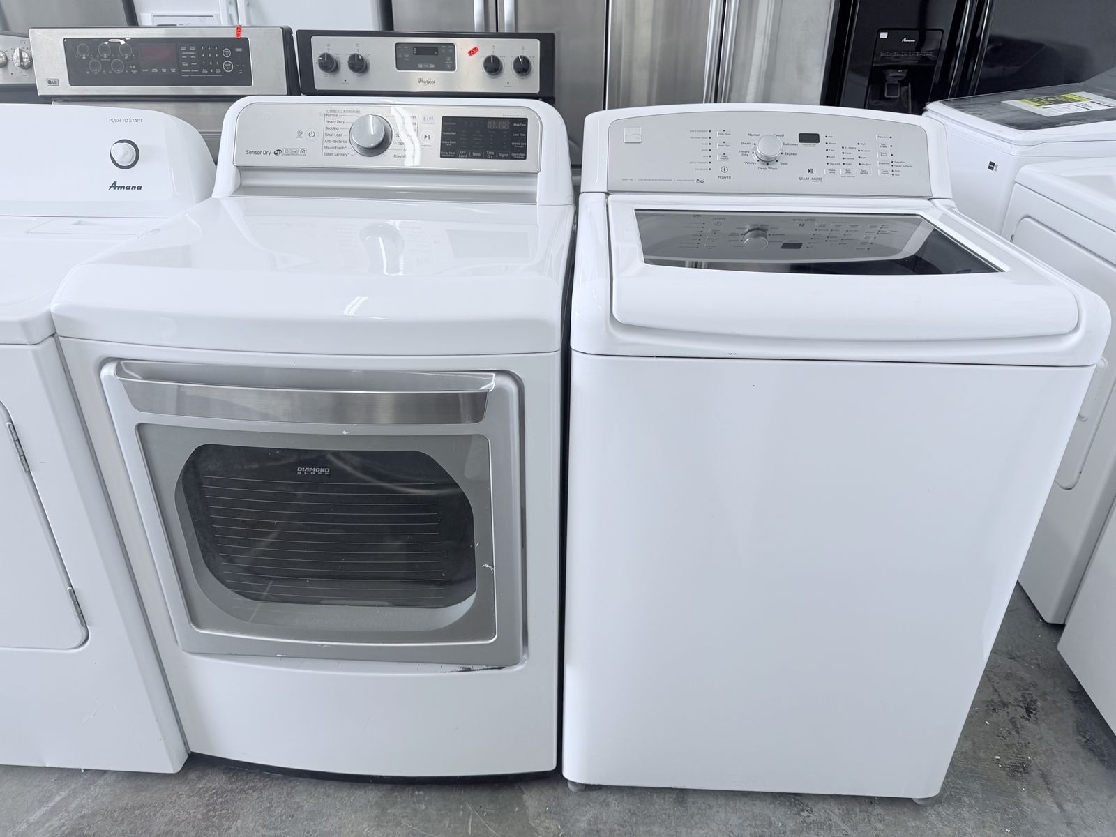 Kenmore Washer LG Dryer Electric