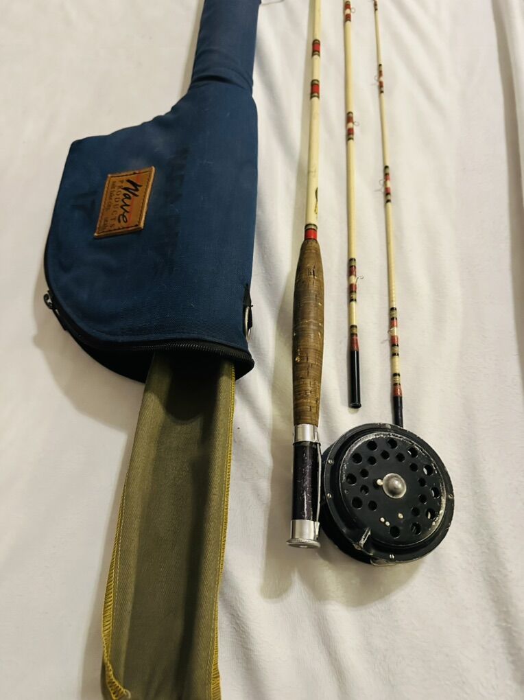 Shakespeare Fly Rod and Pflueger Medalist Reel