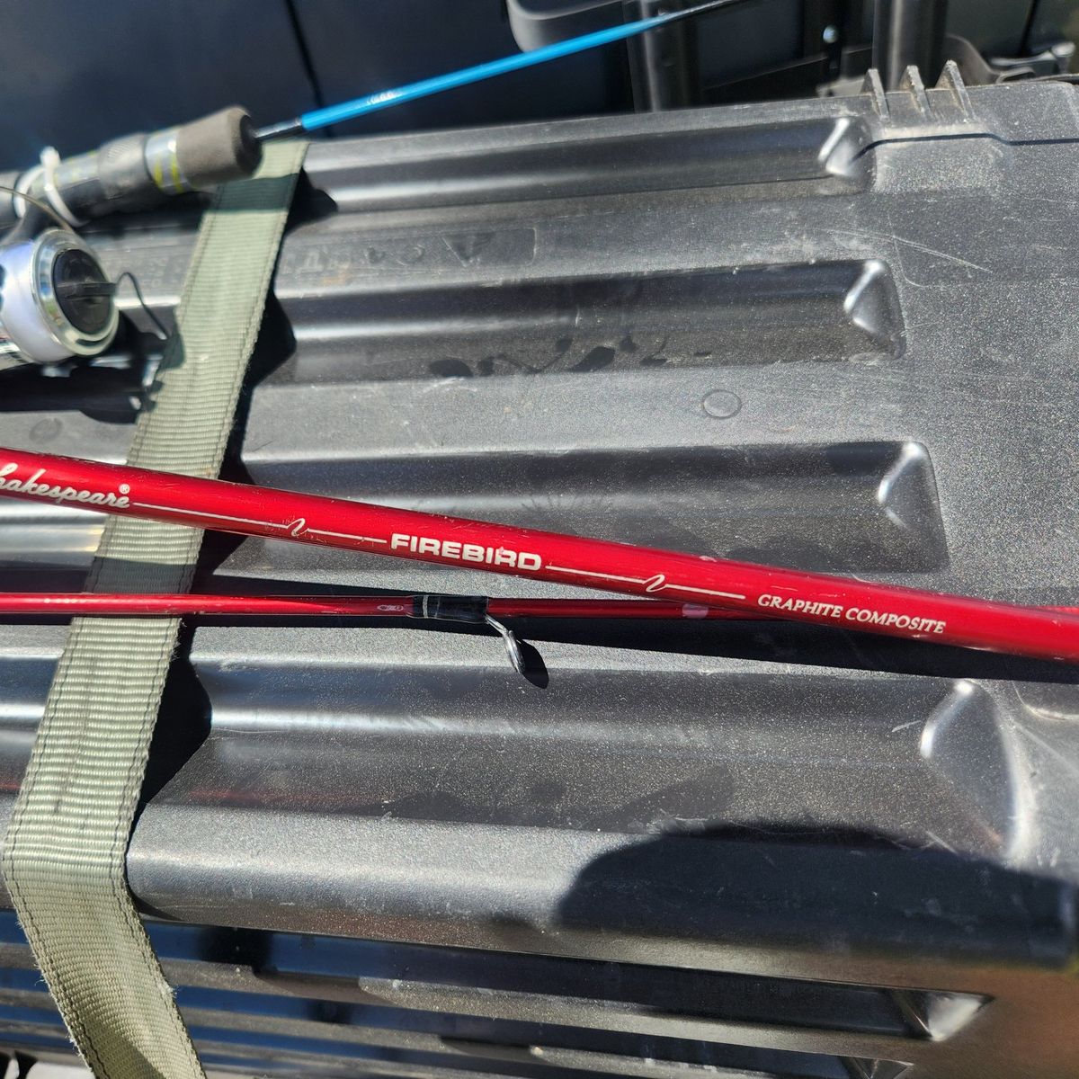 Rod and reel combo and 24" Rod and reel.