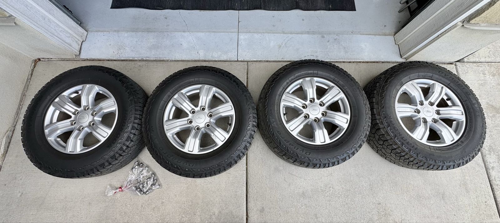 Hankook Dynapro AT/M LT265/65R17 Tires & Ford Ranger Wheels - Set of 4