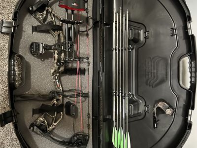 Blackout Pursuit Compound Bow with accessories