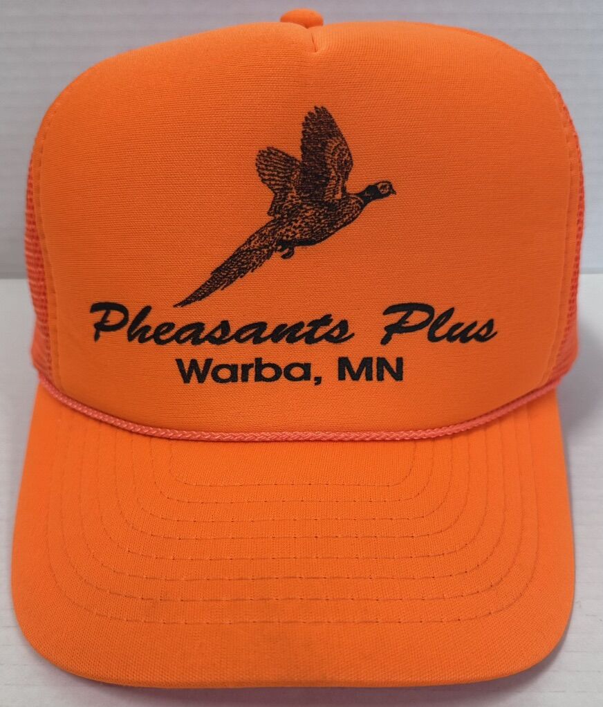 Vintage 80's Pheasants Plus Nissin Cap Snapback