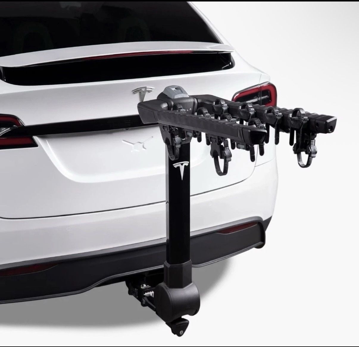 Tesla FullTilt 4 Hitch Bike Rack by Yakima - 4 Bike Capacity w/ Ski & Snowboard Option