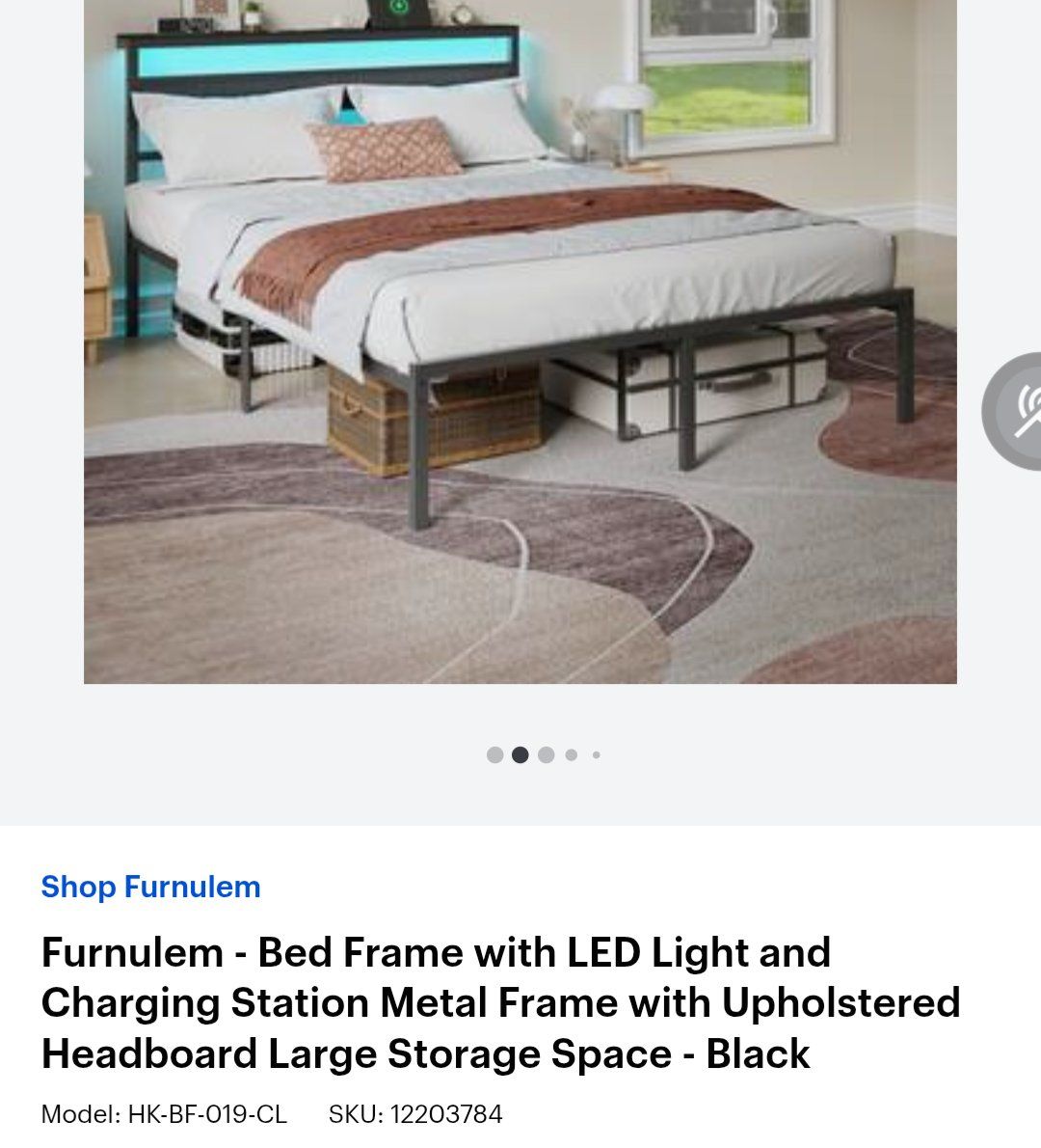 Queen bed