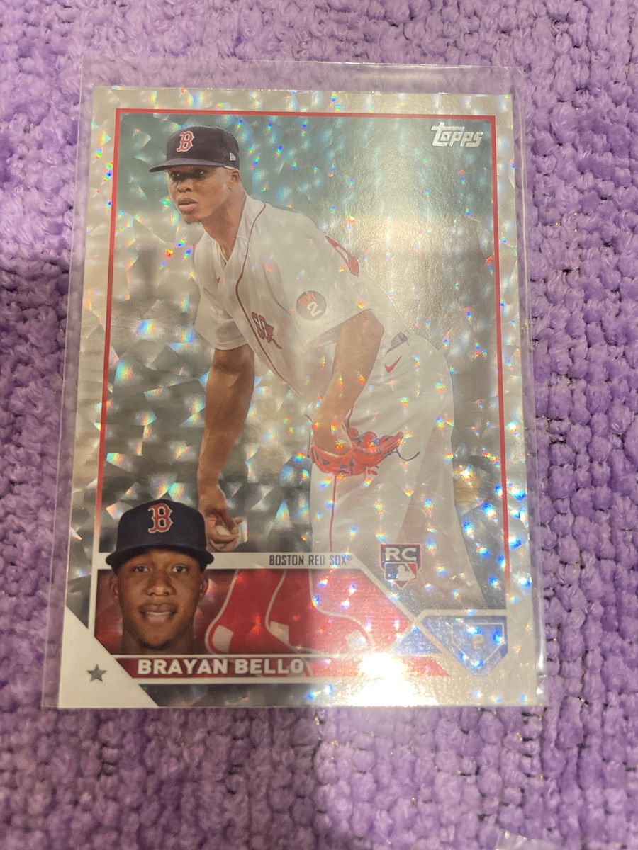 Brayan Bello 2023 Topps Series 2 #660 Sparkle Foil RC Boston Red Sox Rookie Card