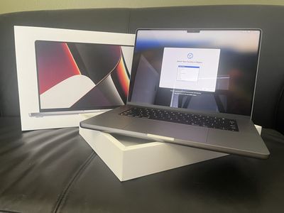 MacBook Pro 16" (M1 Pro, 16GB RAM, 1TB SSD)