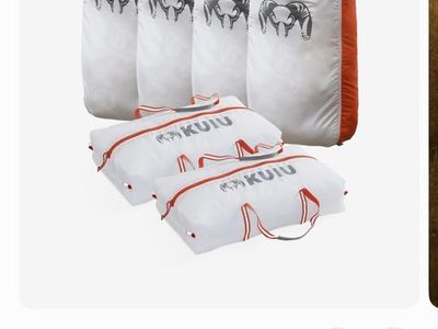 KUIU Small Deer/Antelope Game Bag Set - White/Orange, Hunting Meat Storage. Brand new. Never used