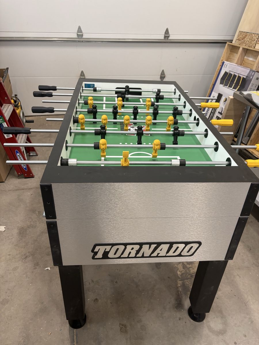 Brand New-Tornado Tournament 3000 Foosball Table-