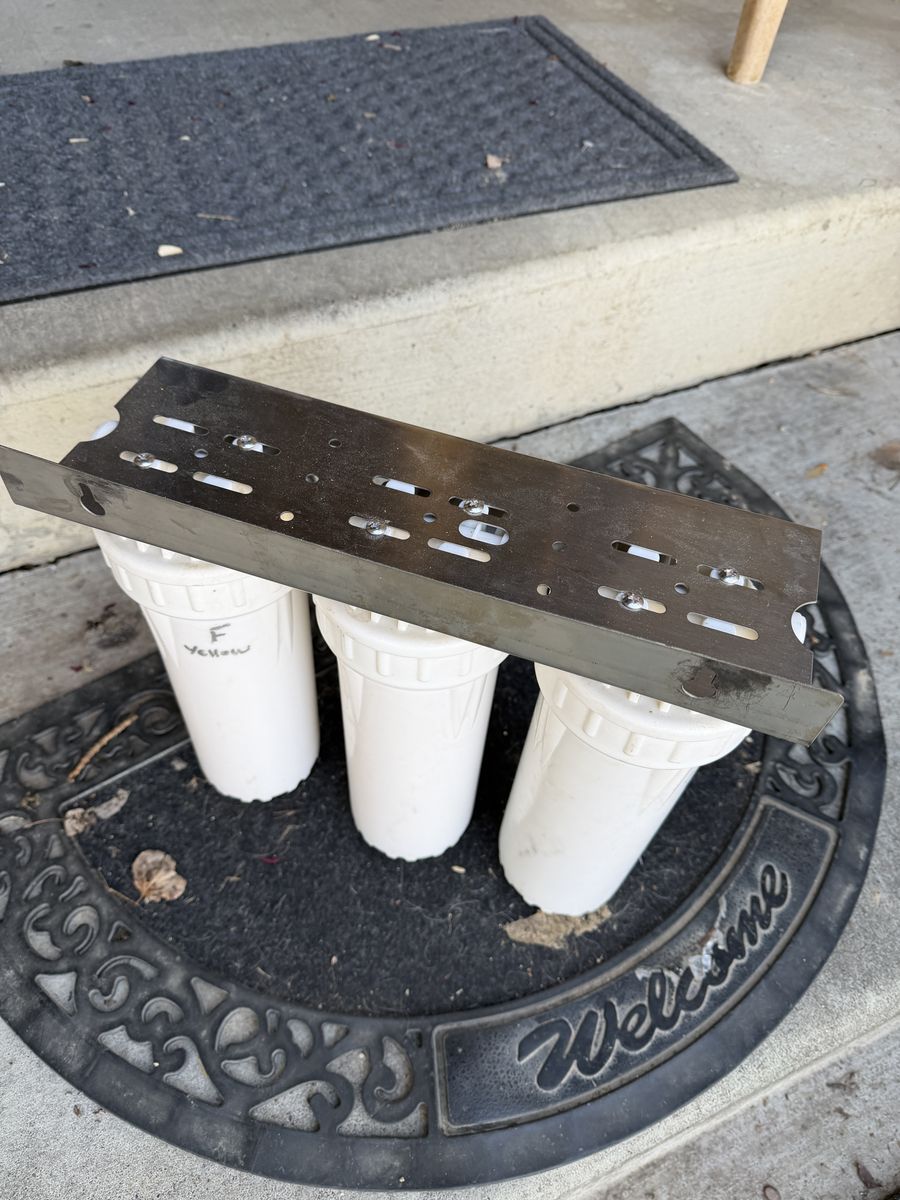 Three stage RV water Filter System