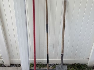 Leveling rake, rake, shovel bundle