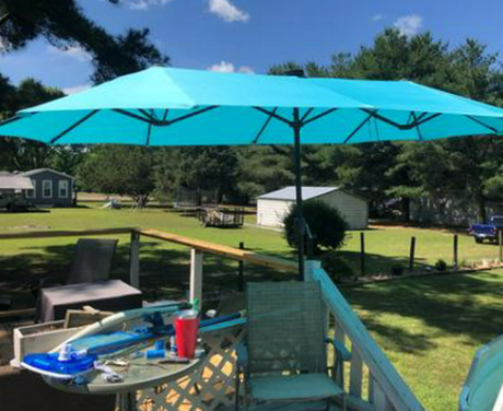 New in box 13 FT Patio Umbrella