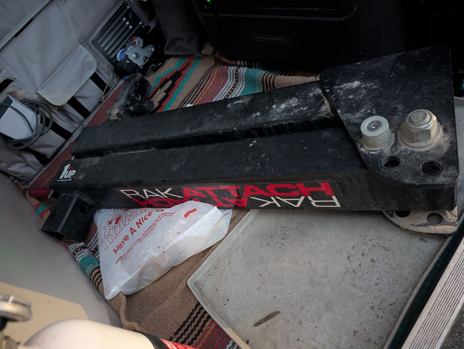 1up Rack Attach Swing Arm