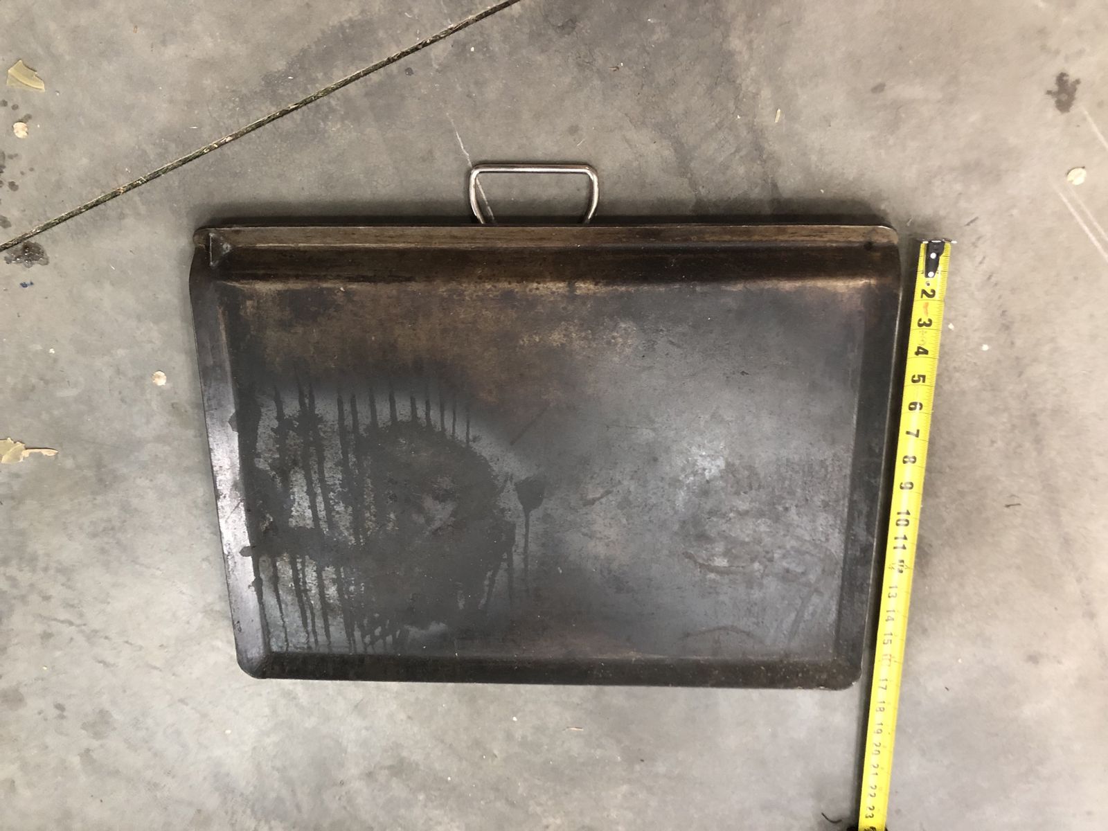 Griddle cast iron camp stove camp chef flat top