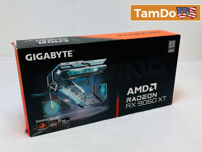 GIGABYTE - Radeon RX 9060 XT GAMING OC 16G GDDR6 PCI Express 5.0 Graphics Card