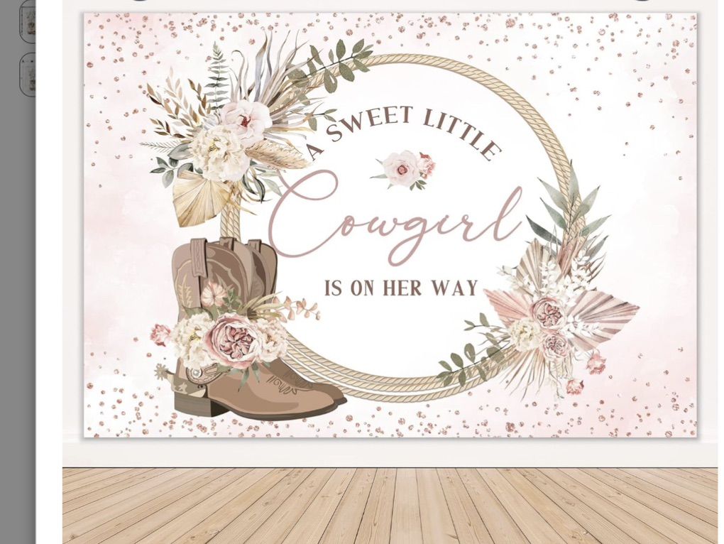 Baby Girl BOHO Shower Items