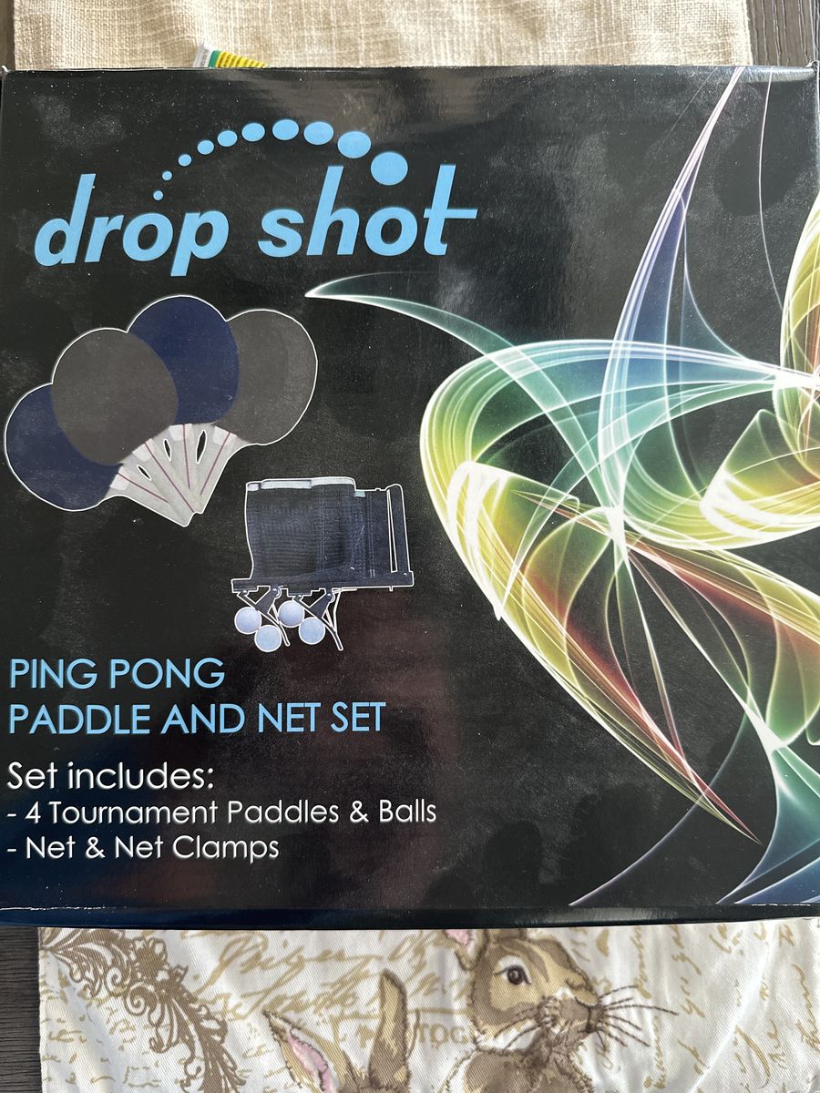 Ping Pong Paddle And Net Set
