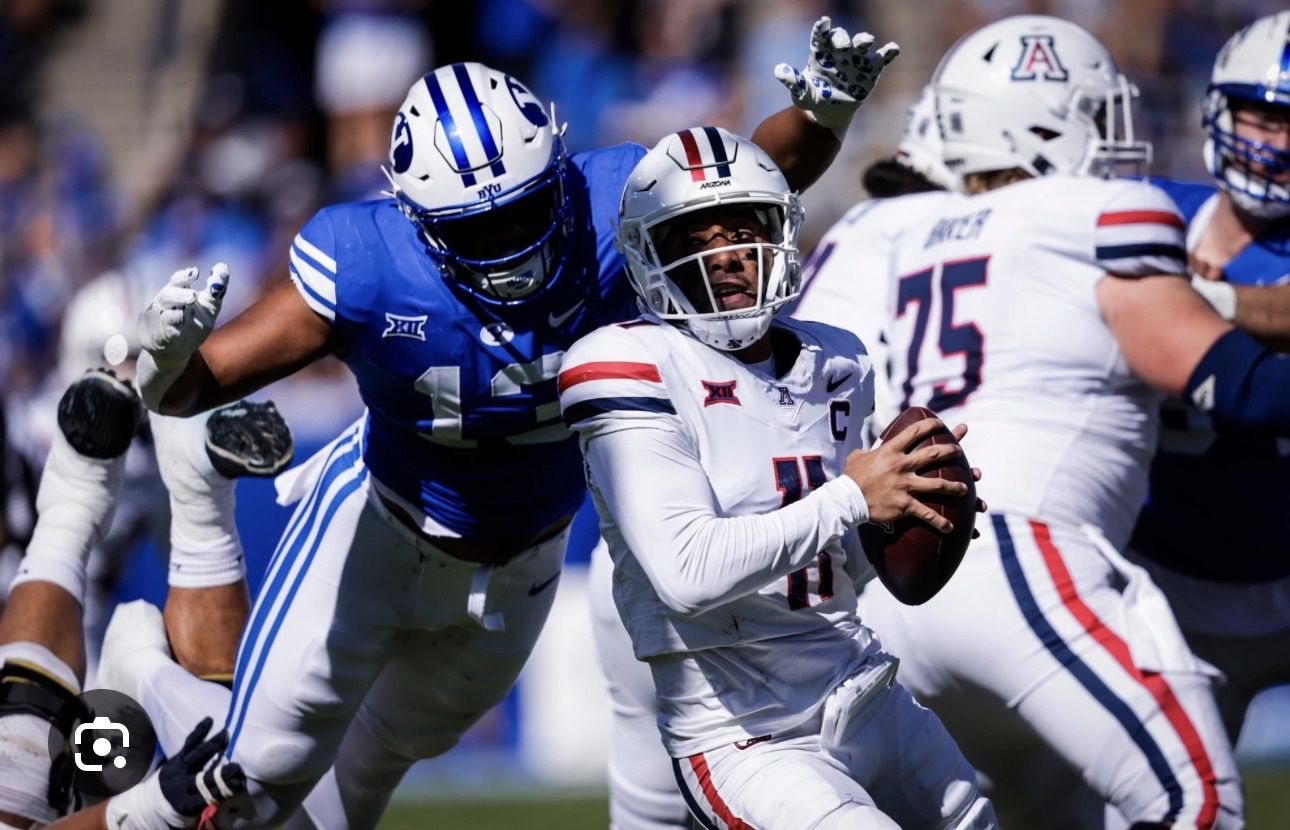 4 BYU vs Arizona Football Tickets - Section 127, Row 26