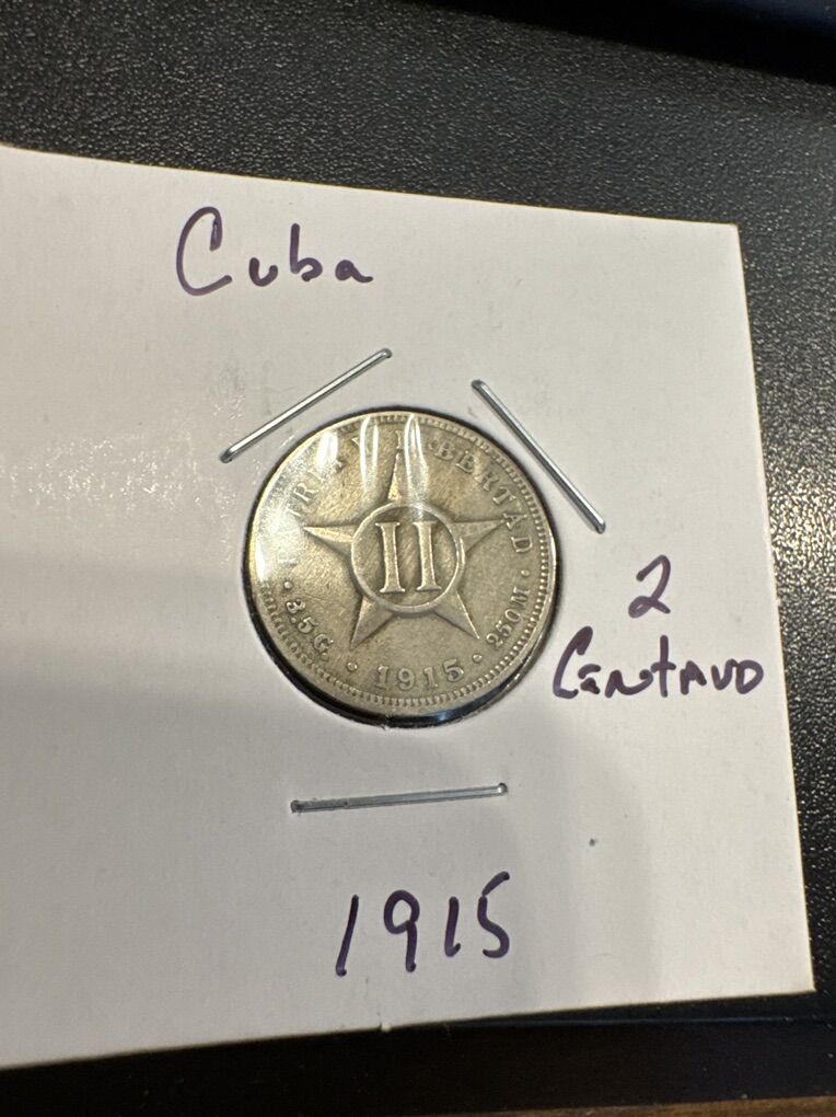 Cuba 2 Centavos Coin